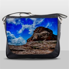 Mountain Canyon Landscape Nature Messenger Bags by Celenk