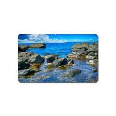 Shoreline Sea Coast Beach Ocean Magnet (name Card) by Celenk