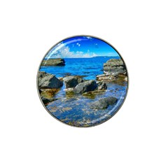 Shoreline Sea Coast Beach Ocean Hat Clip Ball Marker by Celenk