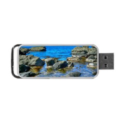 Shoreline Sea Coast Beach Ocean Portable Usb Flash (two Sides) by Celenk