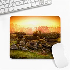 Rocks Outcrop Landscape Formation Large Mousepads by Celenk