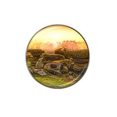 Rocks Outcrop Landscape Formation Hat Clip Ball Marker (4 Pack)