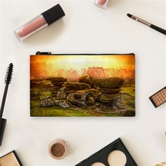 Rocks Outcrop Landscape Formation Cosmetic Bag (small)  by Celenk