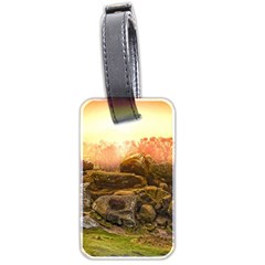 Rocks Outcrop Landscape Formation Luggage Tags (two Sides)