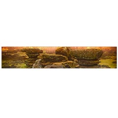 Rocks Outcrop Landscape Formation Large Flano Scarf  by Celenk