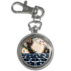 Ransomware Cyber Crime Security Key Chain Watches by Celenk