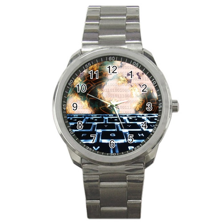 Ransomware Cyber Crime Security Sport Metal Watch