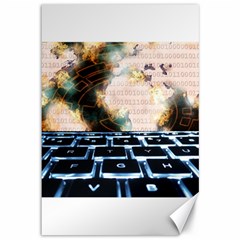 Ransomware Cyber Crime Security Canvas 12  X 18   by Celenk