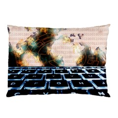 Ransomware Cyber Crime Security Pillow Case by Celenk