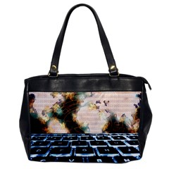 Ransomware Cyber Crime Security Office Handbags by Celenk