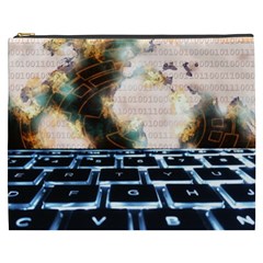 Ransomware Cyber Crime Security Cosmetic Bag (xxxl)  by Celenk