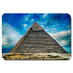 Pyramid Egypt Ancient Giza Large Doormat  by Celenk