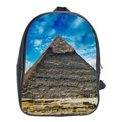 Pyramid Egypt Ancient Giza School Bag (large) by Celenk