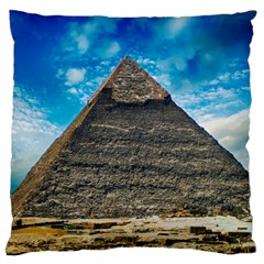 Pyramid Egypt Ancient Giza Large Cushion Case (two Sides) by Celenk