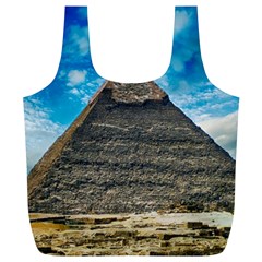 Pyramid Egypt Ancient Giza Full Print Recycle Bags (l)  by Celenk