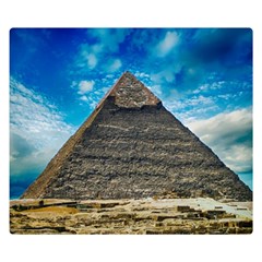 Pyramid Egypt Ancient Giza Double Sided Flano Blanket (small)  by Celenk