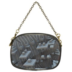 Backdrop Pattern Surface Texture Chain Purses (One Side) 