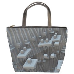 Backdrop Pattern Surface Texture Bucket Bags