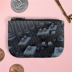 Backdrop Pattern Surface Texture Mini Coin Purses