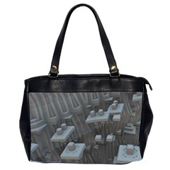 Backdrop Pattern Surface Texture Office Handbags (2 Sides)  by Celenk