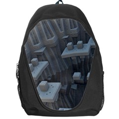 Backdrop Pattern Surface Texture Backpack Bag