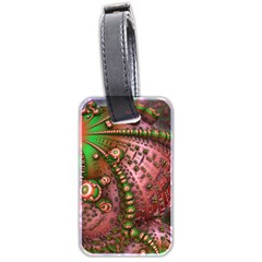 Fractal Symmetry Math Visualization Luggage Tags (two Sides)