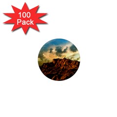 Mountain Sky Landscape Nature 1  Mini Magnets (100 Pack)  by Celenk