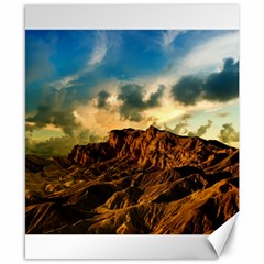 Mountain Sky Landscape Nature Canvas 8  X 10  by Celenk