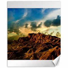 Mountain Sky Landscape Nature Canvas 11  X 14   by Celenk