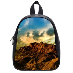 Mountain Sky Landscape Nature School Bag (Small)