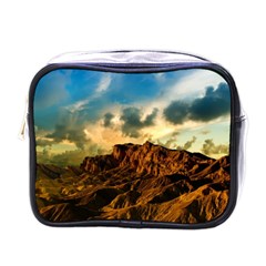 Mountain Sky Landscape Nature Mini Toiletries Bags