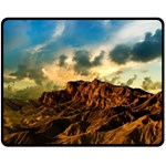 Mountain Sky Landscape Nature Fleece Blanket (Medium)  60 x50  Blanket Front