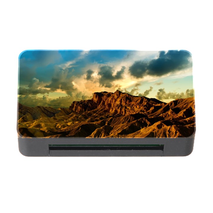 Mountain Sky Landscape Nature Memory Card Reader with CF