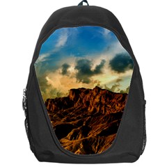 Mountain Sky Landscape Nature Backpack Bag