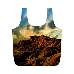 Mountain Sky Landscape Nature Full Print Recycle Bags (M) 