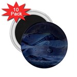 Landscape Night Lunar Sky Scene 2.25  Magnets (10 pack)  Front