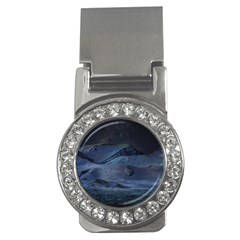 Landscape Night Lunar Sky Scene Money Clips (cz)  by Celenk