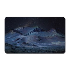 Landscape Night Lunar Sky Scene Magnet (rectangular) by Celenk