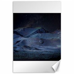 Landscape Night Lunar Sky Scene Canvas 24  X 36  by Celenk