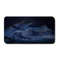 Landscape Night Lunar Sky Scene Medium Bar Mats by Celenk