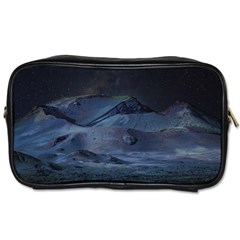 Landscape Night Lunar Sky Scene Toiletries Bags by Celenk