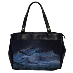 Landscape Night Lunar Sky Scene Office Handbags (2 Sides)  by Celenk