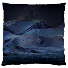 Landscape Night Lunar Sky Scene Large Cushion Case (two Sides) by Celenk