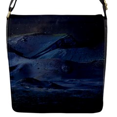 Landscape Night Lunar Sky Scene Flap Messenger Bag (s) by Celenk