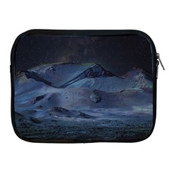 Landscape Night Lunar Sky Scene Apple Ipad 2/3/4 Zipper Cases by Celenk