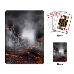 Armageddon Destruction Apocalypse Playing Card by Celenk