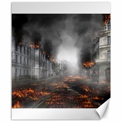 Armageddon Destruction Apocalypse Canvas 8  X 10  by Celenk