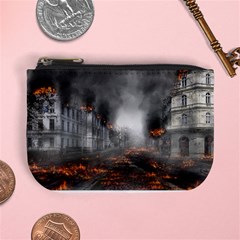 Armageddon Destruction Apocalypse Mini Coin Purses by Celenk