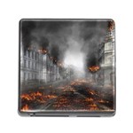 Armageddon Destruction Apocalypse Memory Card Reader (Square) Front