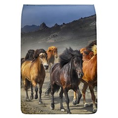 Horses Stampede Nature Running Flap Covers (l)  by Celenk